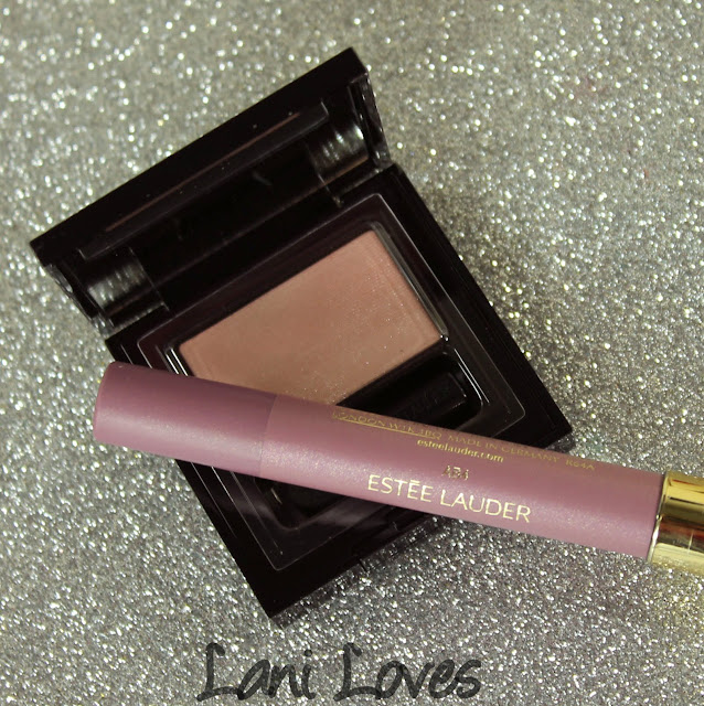 Estee Lauder Pure Color Envy Eye Defining Singles - Cheeky Pink and Magic Smoky Powder Shadow Stick - Pink Charcoal Swatches & Review