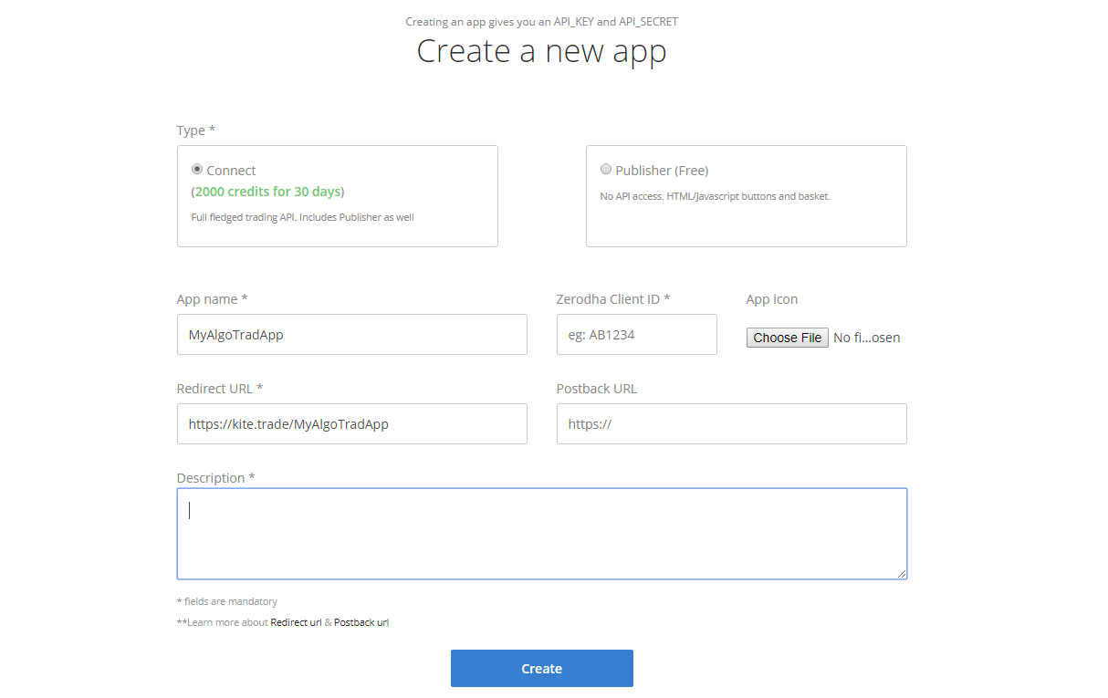 Zerodha api deals