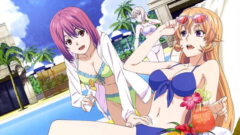 Food Wars Anime Girls Bikini Swimsuit 8k 3 1094
