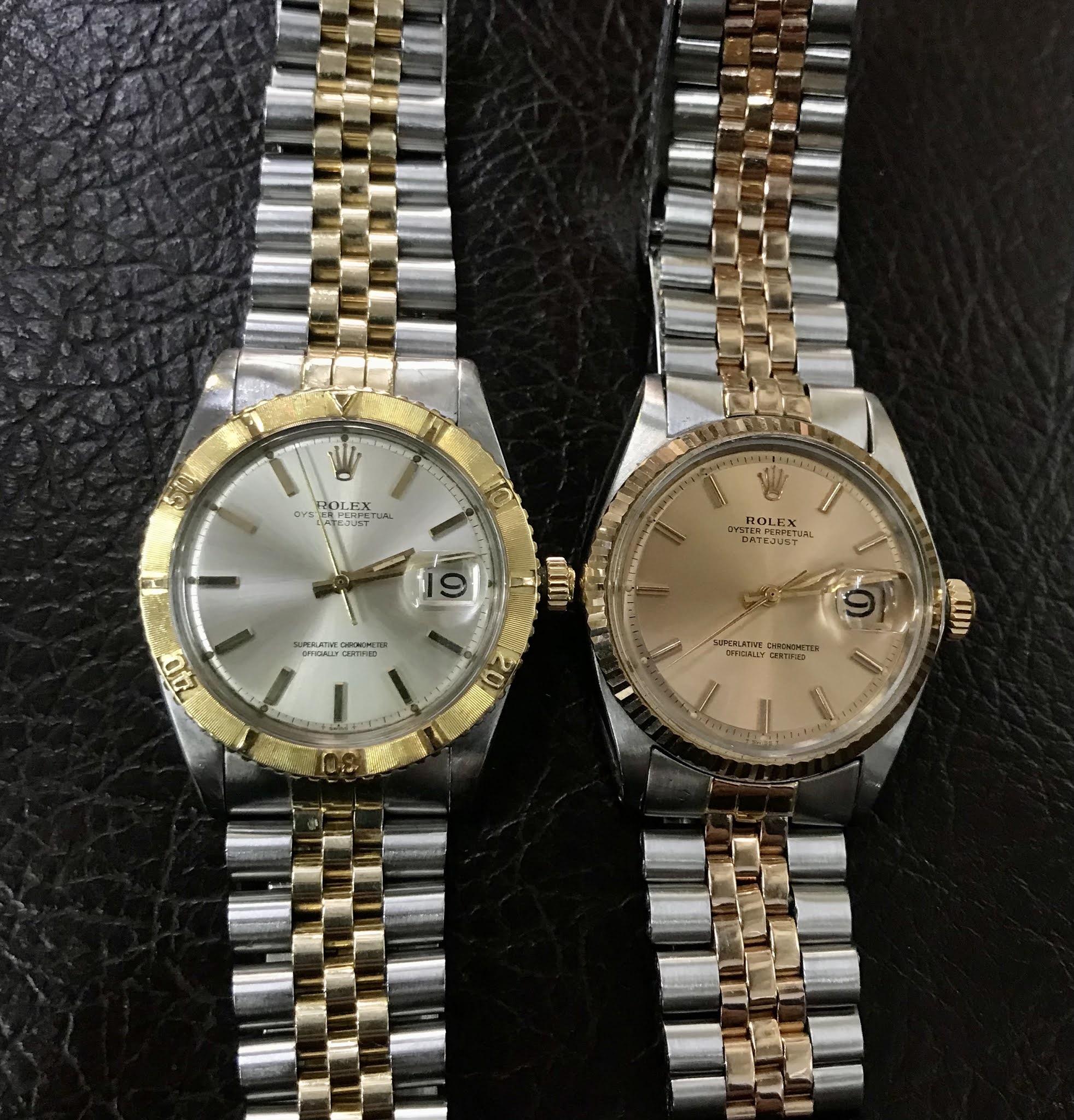 Vintage watch experience 古董手錶: Rolex ref 1625 yellow gold steel vs ...