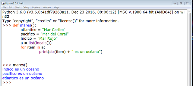 APRENDER A PROGRAMAR CON PYTHON: LOCALS(), GLOBALS() Y VARS()