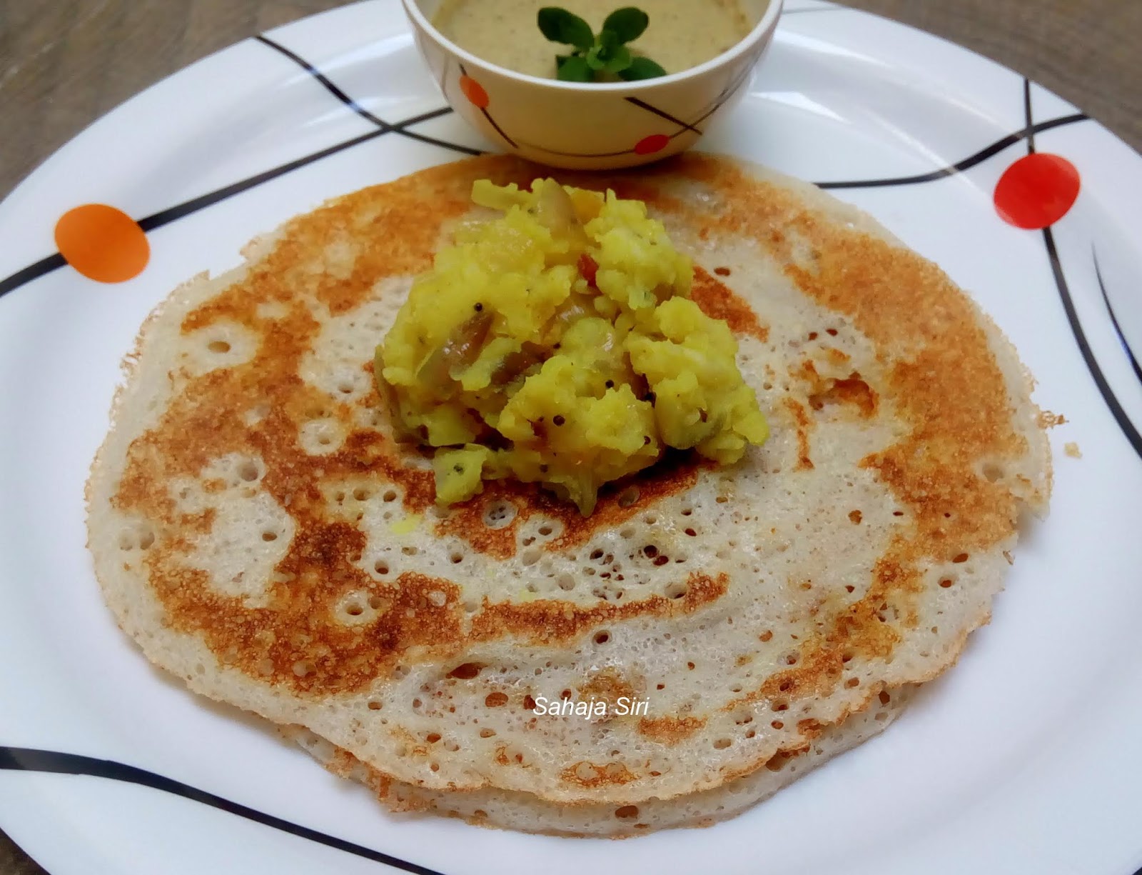 Horse gram Dosa/ Huruli/ Kudu Dosa
