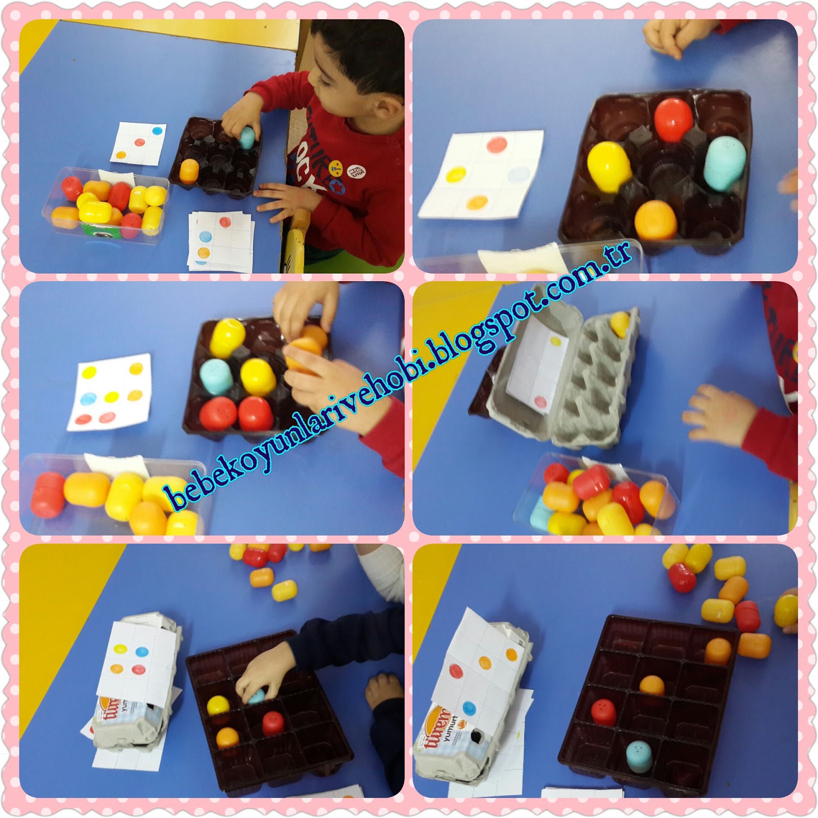 Elifce Bebek Oyunları ve Hobi süpriz yumurta kutularıyla matematik