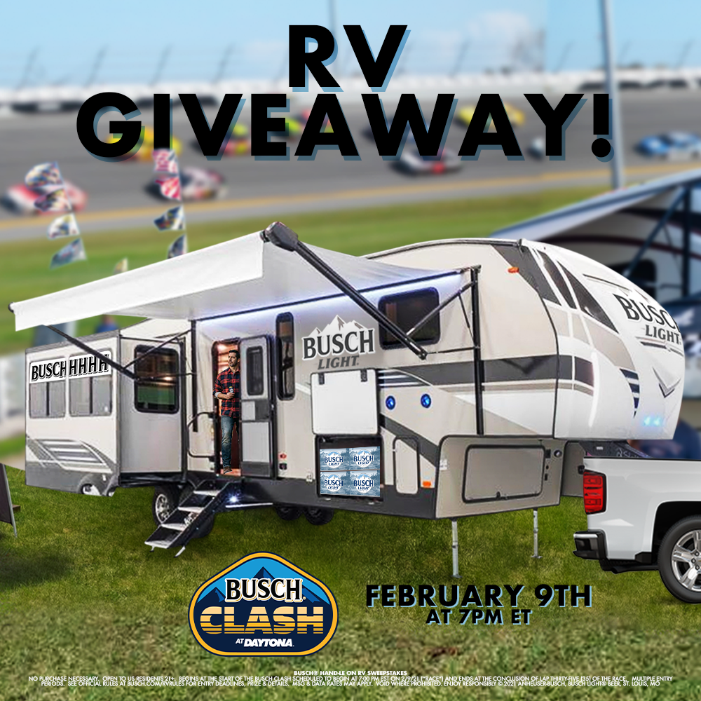 NASCAR Race Mom Want to Win a RV from Busch Beer?