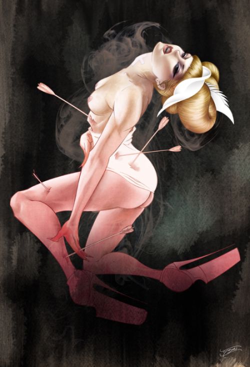 Tyson McAdoo pinturas mulheres nuas eróticas