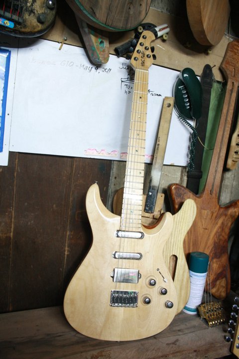 Max Rufo's Custom Guitars and Basses