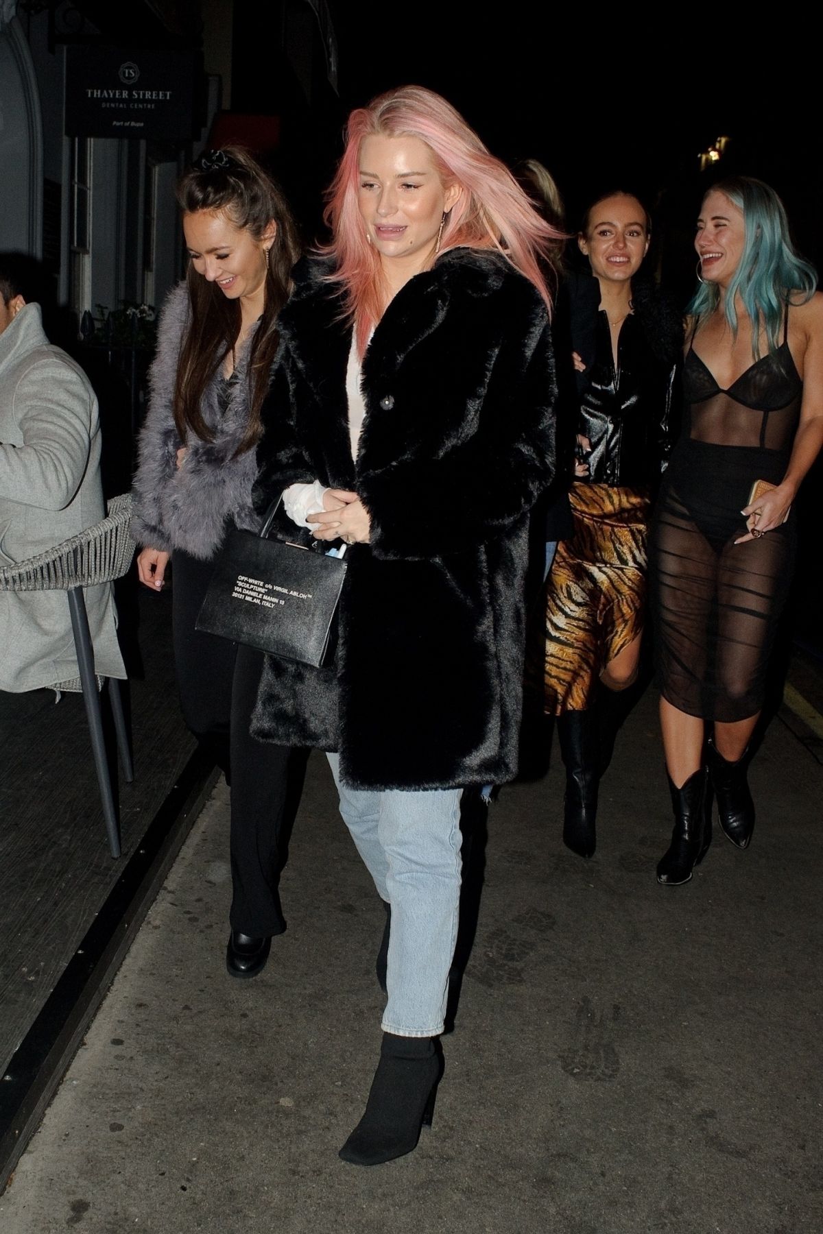 Lottie Moss Arrives at Xier Restaurant in London 12 Dec-2020