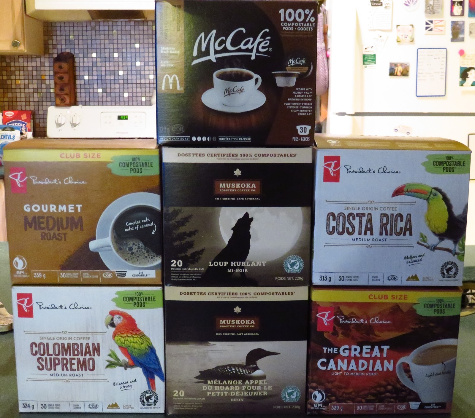 The World of Gord 100 Compostable Keurig Coffee Pods