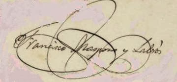 Firma de Francisco de S. Maspons y Labrós
