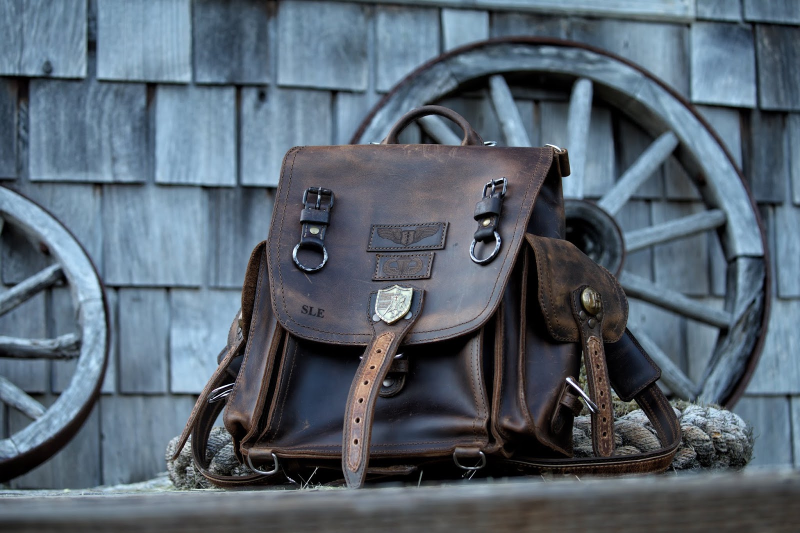 LeatherWerk Customized Backpack from Saddleback Leather Co