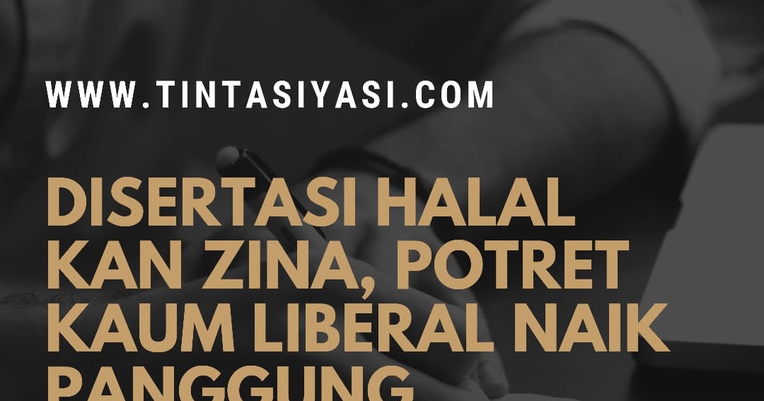 Disertasi Zina Itu Halal Ini Penjelasan Promotor Dan vrogue.co