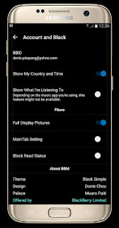 BBM Mod Black Simple V.3.1.0.13 Apk (UNCLONE) BBM Mod Black Simple V.3.1.0.13 Apk (UNCLONE)