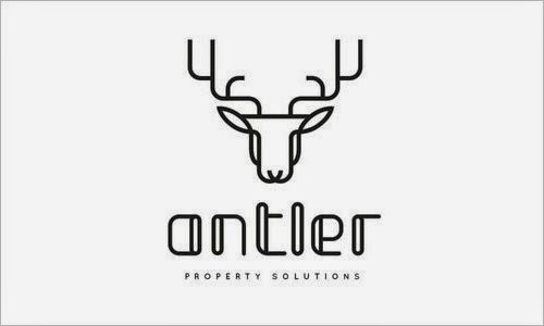 Bold & Thin line Logo Antler Bold & Thin line Logo Antler