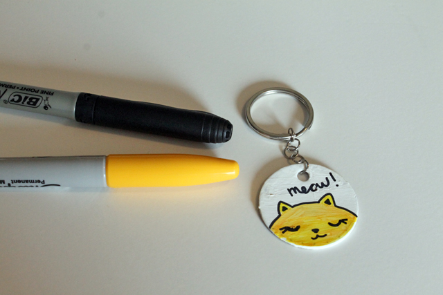 This Memorable Life: Kitty Key Chain DIY