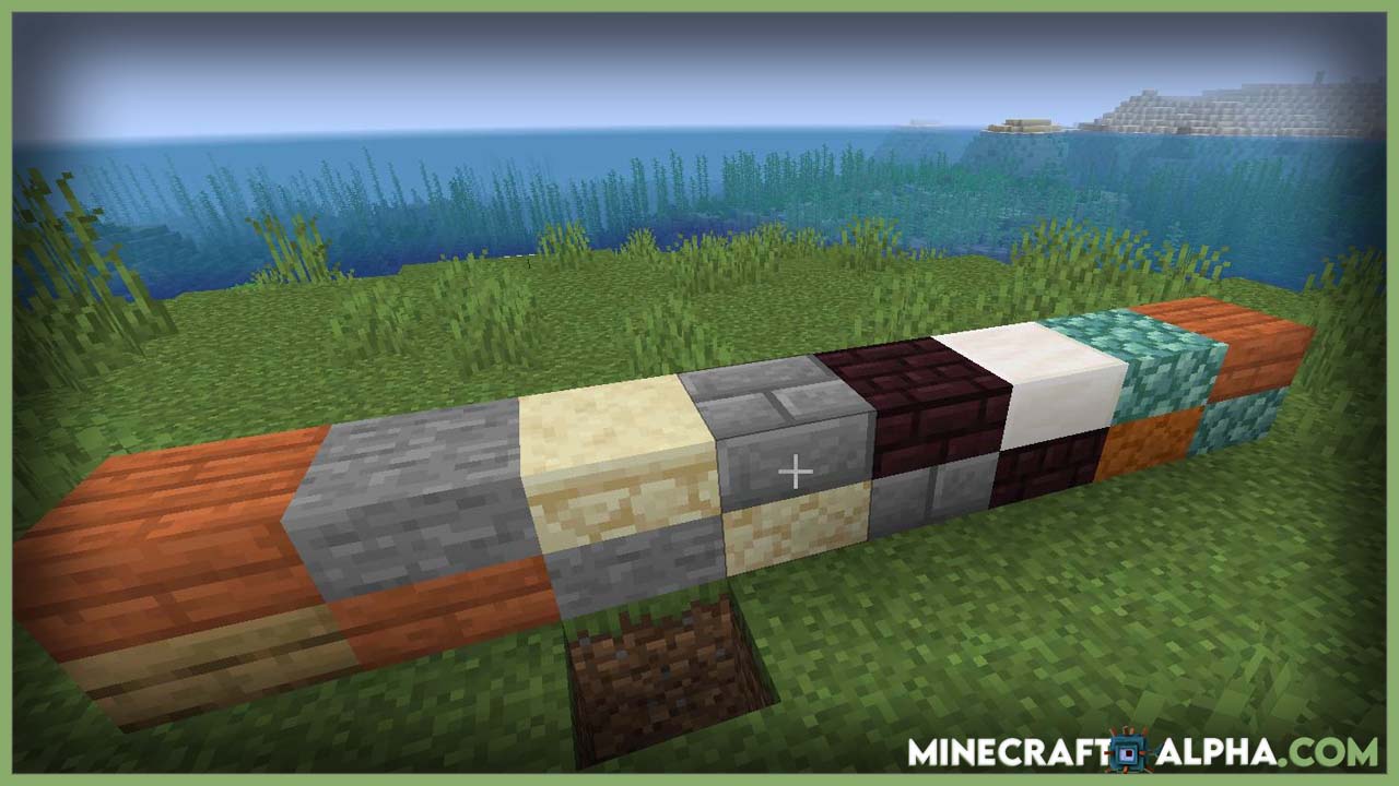 Minecraft Double Slabs Mod 1.17.1 (Awesome Mixed Slabs)