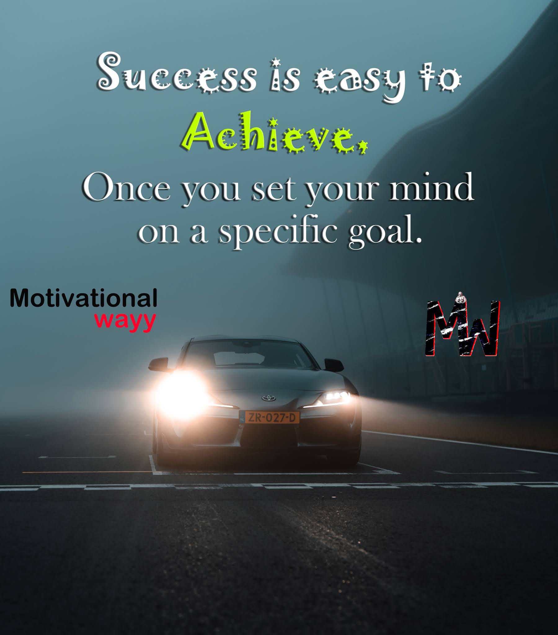 Success Goal Motivational Quotes Achieve Goal Quotes, Success Is Easy To Achieve. - Motivational Wayy