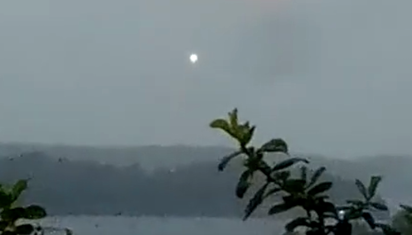 Ufo Sightings Daily Woman Records Glowing Orbs During Rainstorm