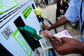The price of petrol will increase form Sunday in metros