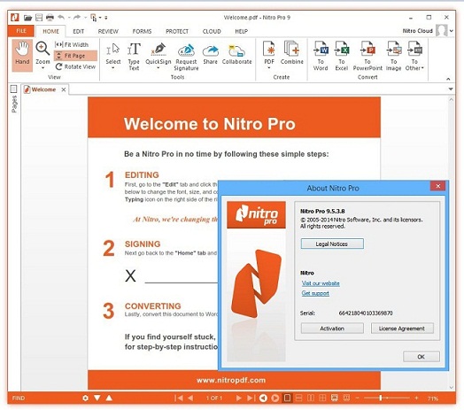 nitro pdf software free download