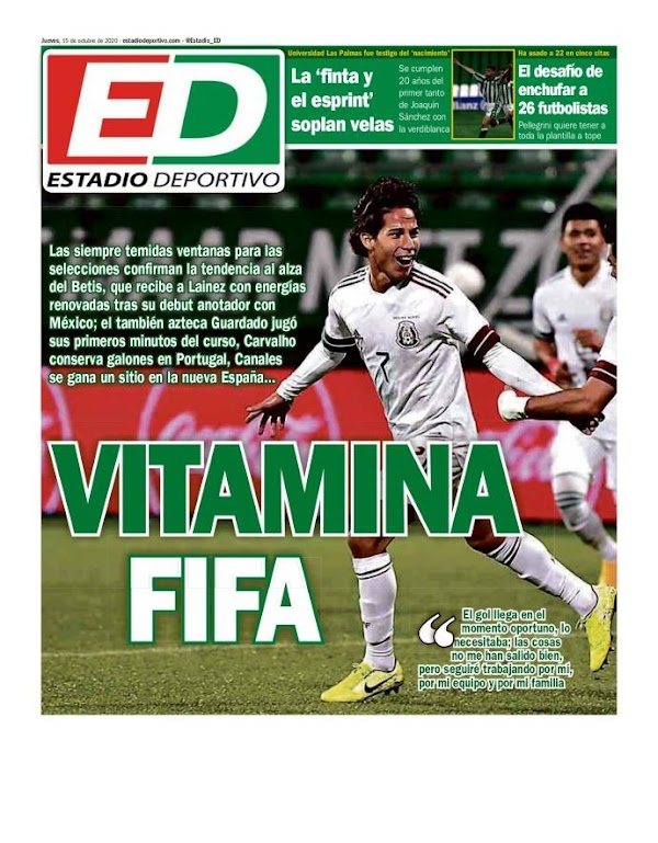 Betis, Estadio Deportivo: "Vitamina FIFA"
