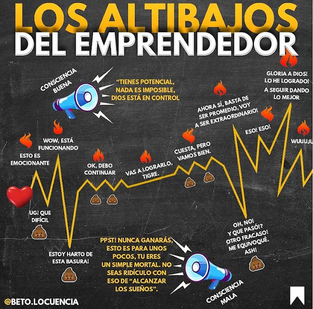 los altibajos de un emprendedor