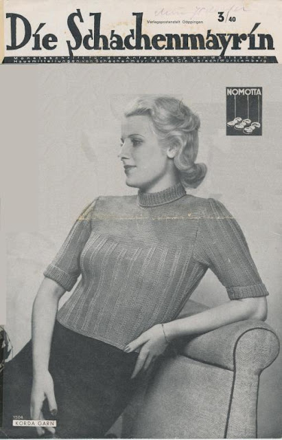 The Vintage Pattern Files: Free 1940's Knitting Pattern - Die Schachenmayrin 03 The Vintage Pattern Files: Free 1940's Knitting Pattern - Die Schachenmayrin 03