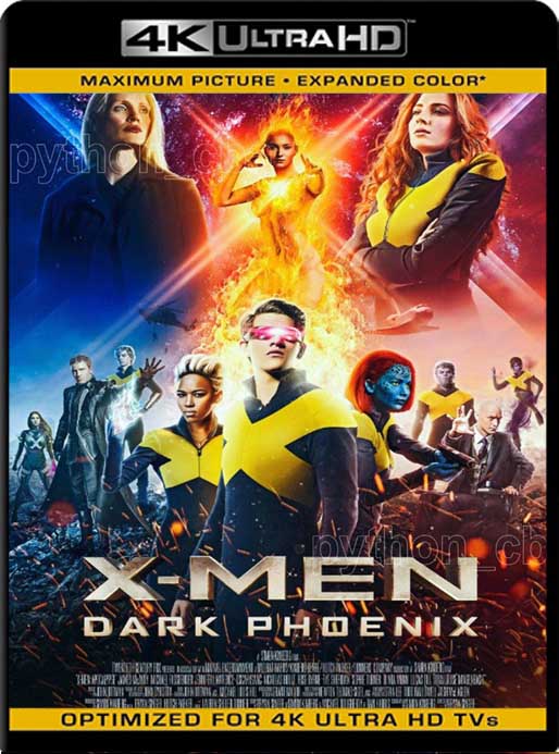 X-Men: Dark Phoenix (2019) 4K 2160p UHD [HDR] Latino [GoogleDrive]