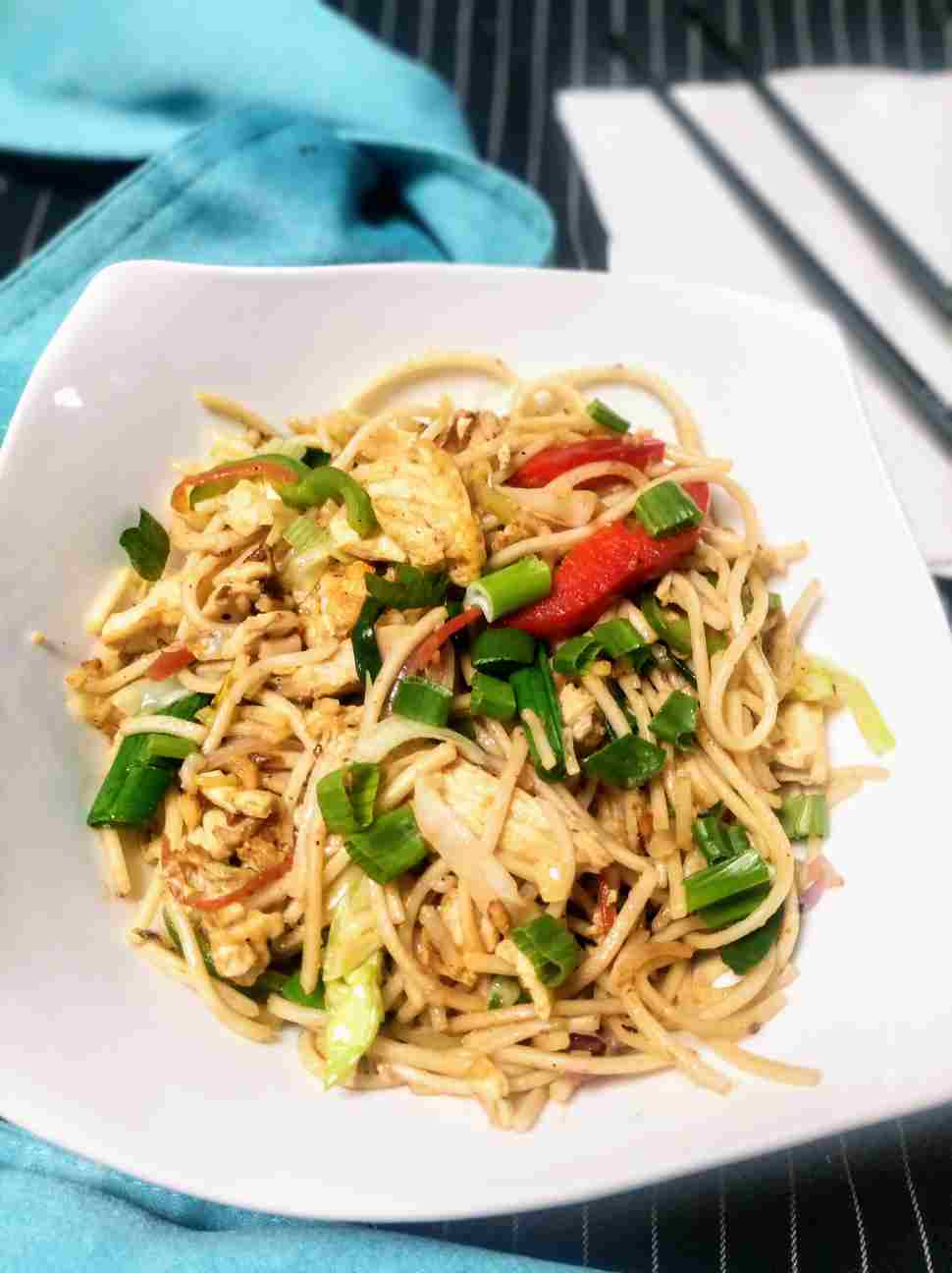 Chicken hakka noodles hassanchef restaurant style recipes