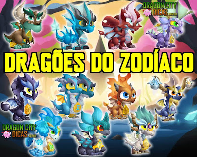 Os Incríveis Dragões do Zodíaco - Dragon City Os Incríveis Dragões do Zodíaco - Dragon City