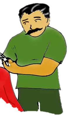 दुष्ट barber की दुर्दशा दुष्ट barber की दुर्दशा