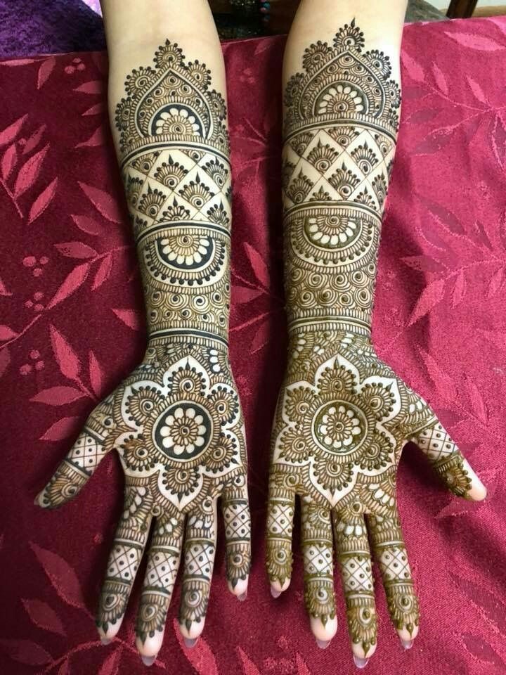 45+ Latest Full Hand Mehndi Designs || New Full Mehndi Design To Try In ...