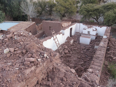 Die alte Kapelle von Casa Grande wird abgerissen