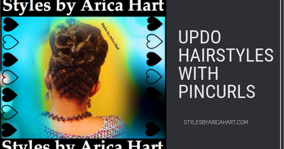 Updo Hairstyles With Pincurls