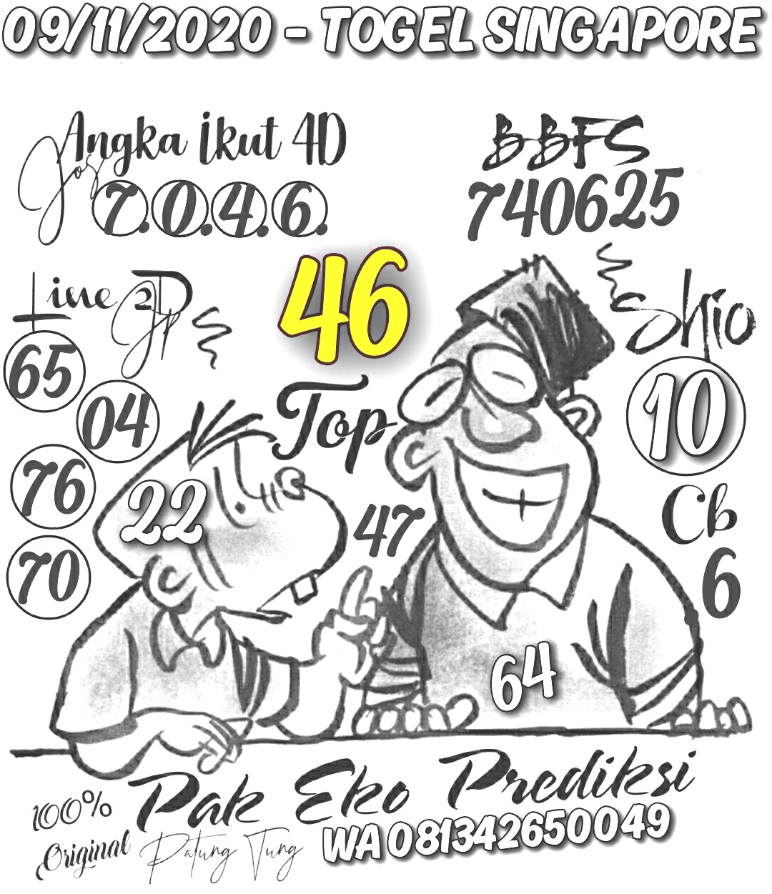 Pak Eko Prediksi Hk 2020