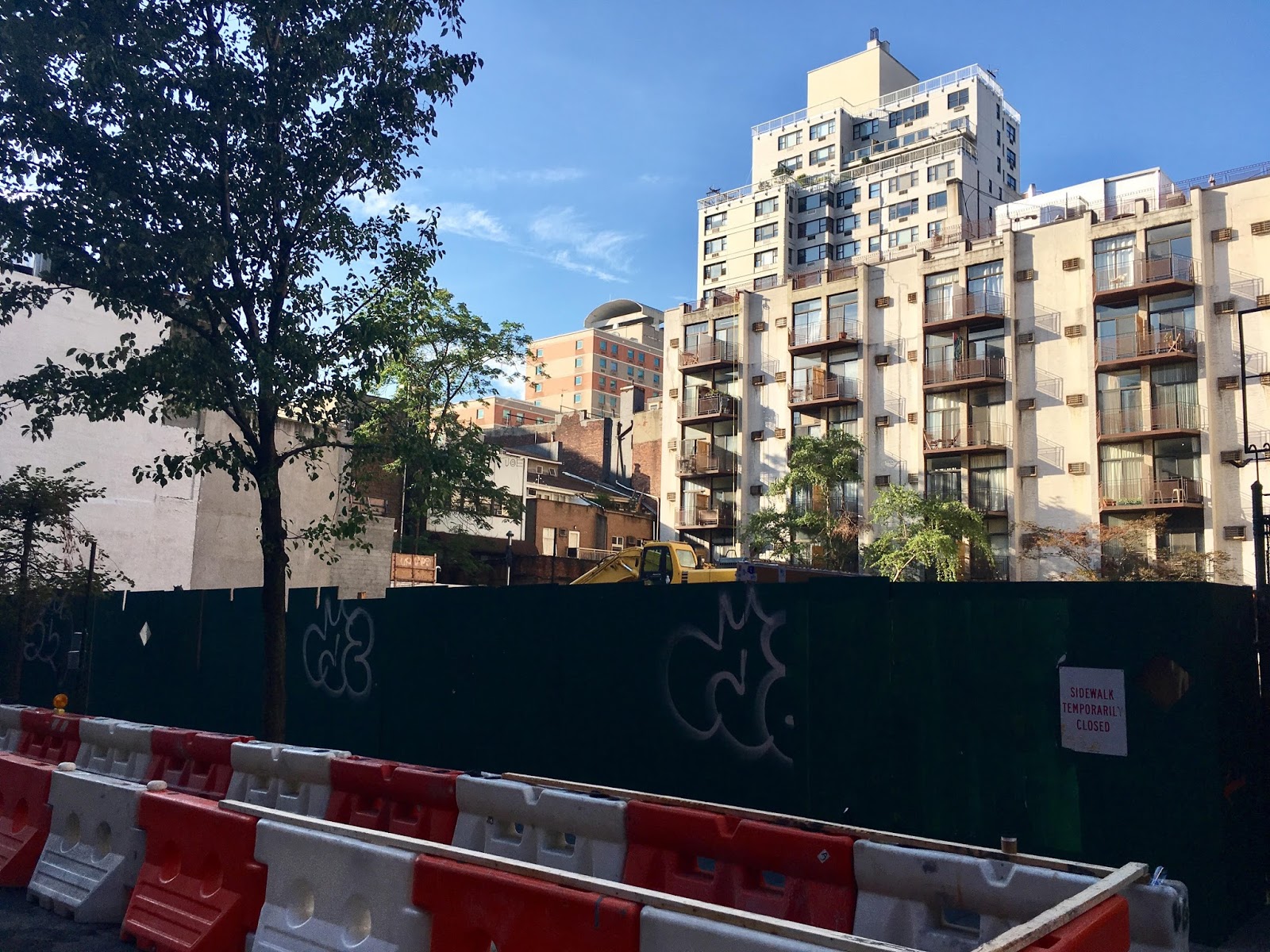 ev grieve: foundation work starts on moxy hotel as plywood ev grieve: foundation work starts on moxy hotel as plywood