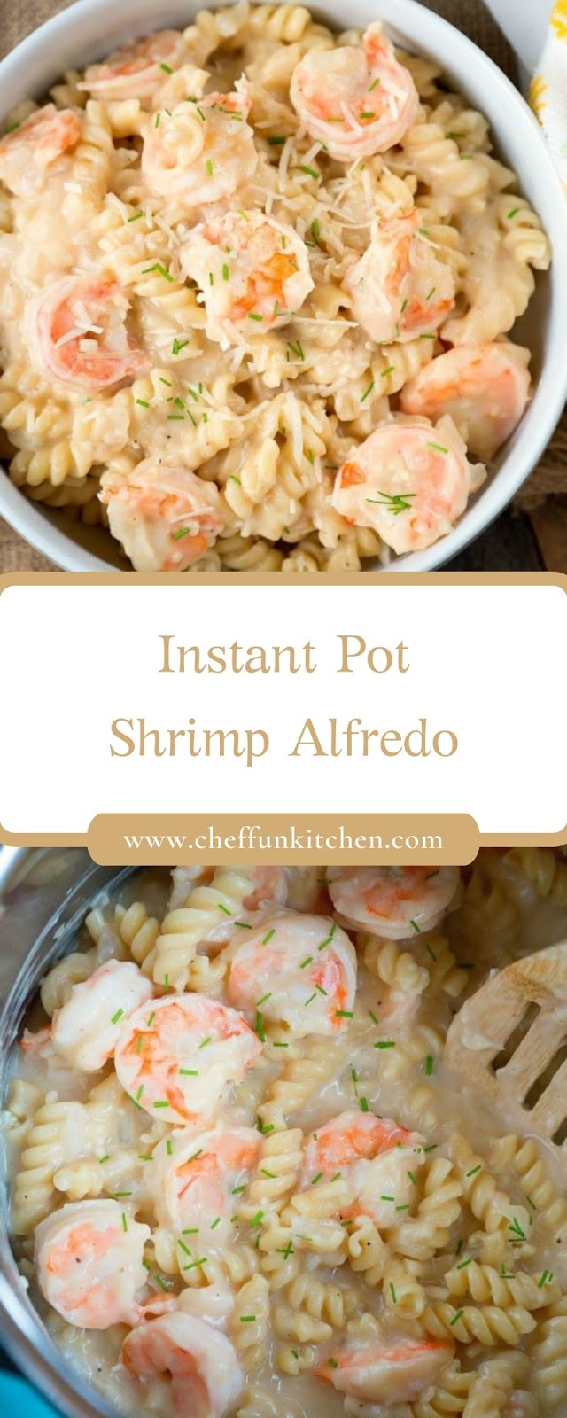Instant Pot Shrimp Alfredo