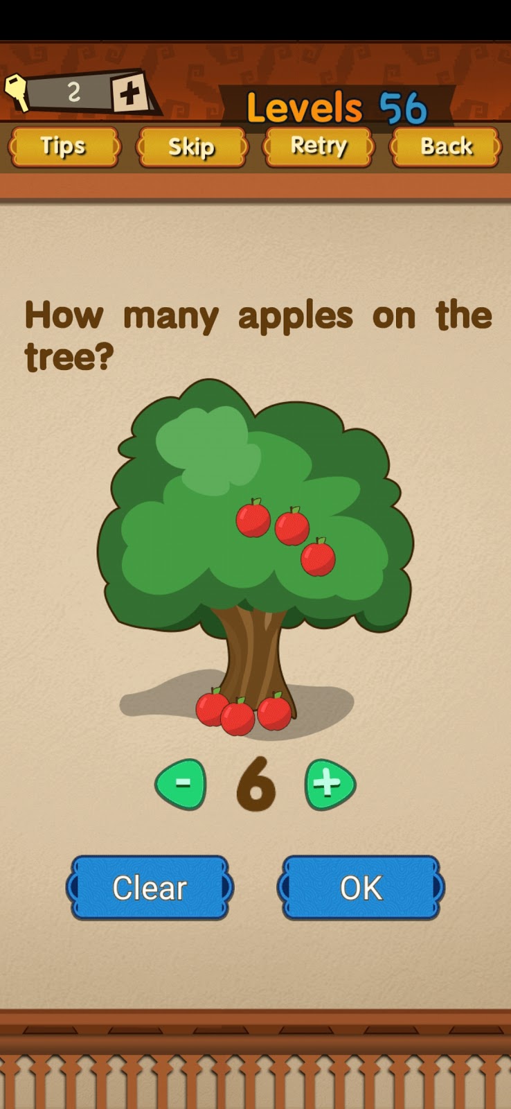 51 уровень brain. Ответ Tree Puzzle. Игра головоломки уровень 57. 121 Уровень в Brain Wars. Level 57 Math.