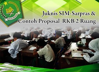  Kementrian Agama Bidang Pendidikan Islam telah meluncurkan aplikasi SIM Sarpras Juknis SIM-Sarpras Kemenag 2017 dan Contoh Proposal RKB 2 Ruang