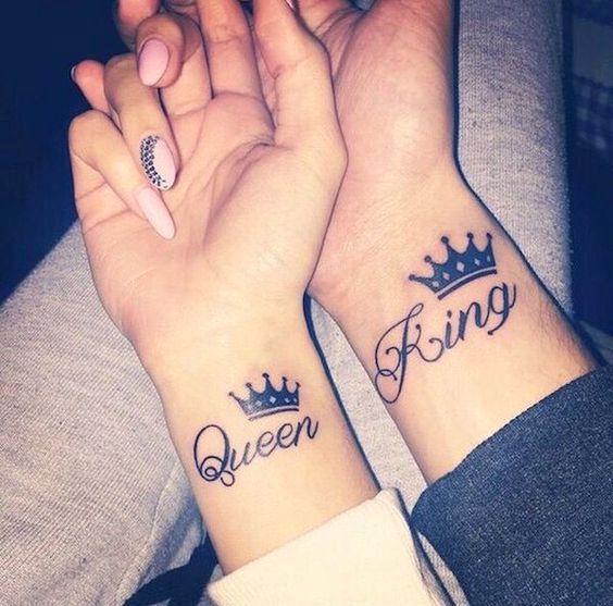 Couple Stream Love With Tattoo Dp For Social Media Accounts Facebook Display Pictures