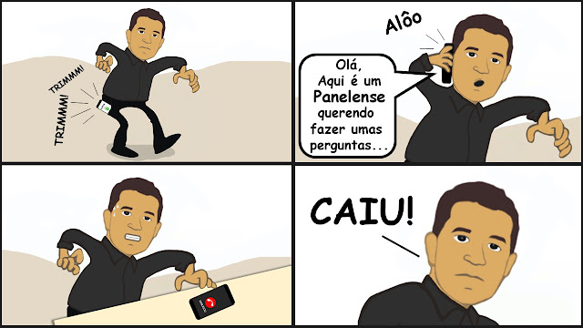 Vereador Deço desliga celular na cara de panelense e diz que a ligação caiu Vereador Deço desliga celular na cara de panelense e diz que a ligação caiu
