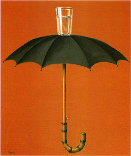 René Magritte "SOUVENIR DE VOYAGE" Museo Scultura-personaggio in scatola regalo 