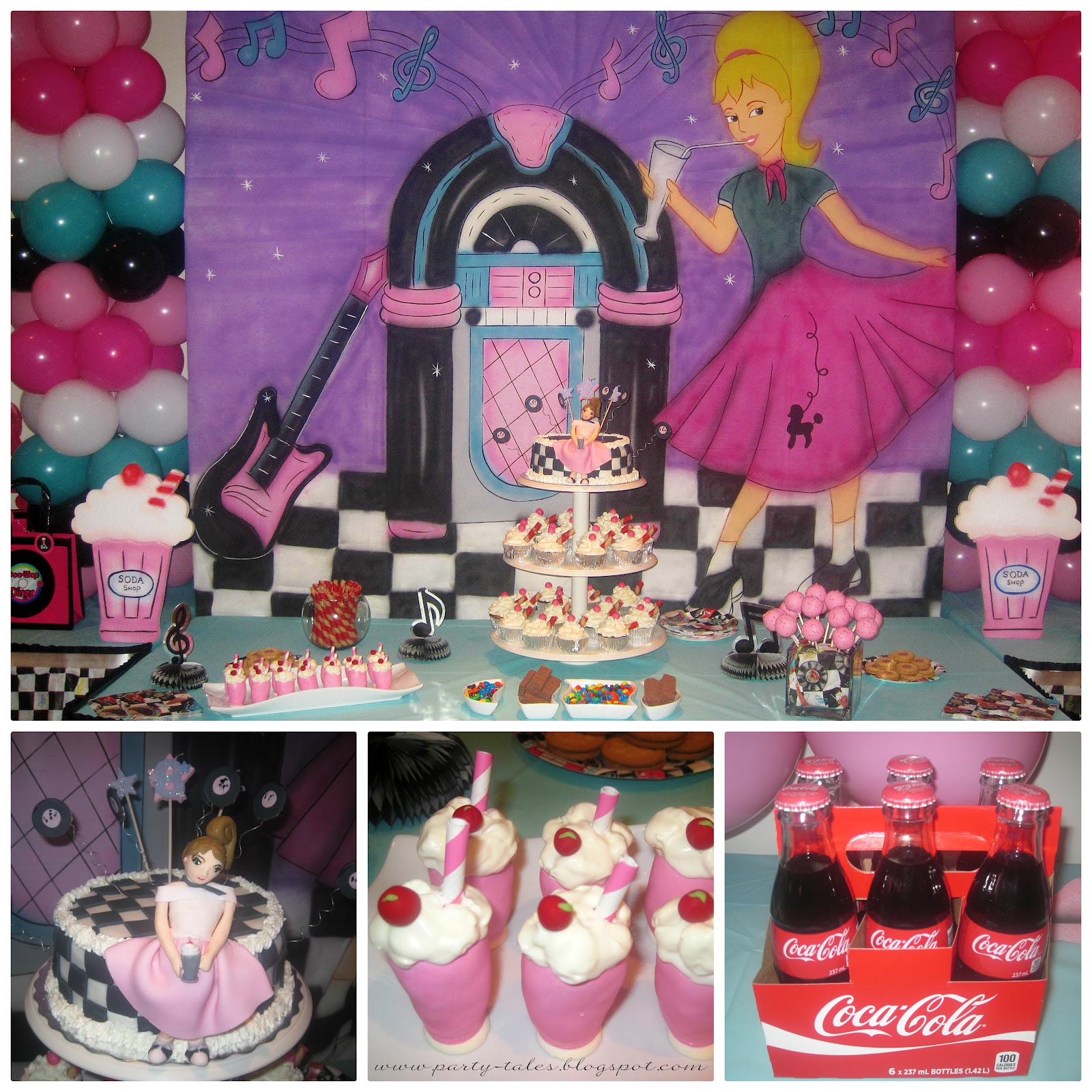 Party-Tales: ~ Birthday Party ~ 50's Diner Sock Hop Party Part 1