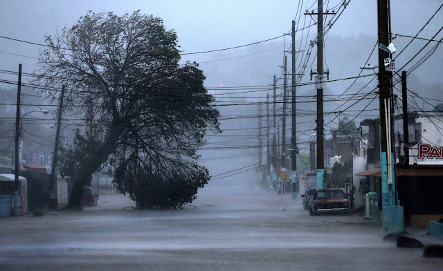 Furacão Irma entra no território de Porto Rico