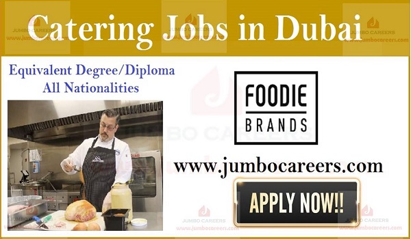 Latest catering job openings in Dubai, Urgent Catering jobs in UAE, 