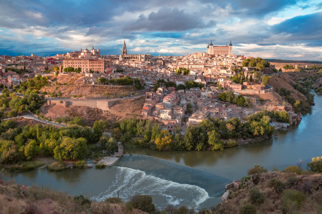 Hình Ảnh Đẹp Chất Lượng Cao - Miễn Phí: Tranh, ảnh phong cảnh thành phố  Toledo ở Tây Ban Nha - bản full HD đẹp, sắc nét, đa dạng về kích cỡ