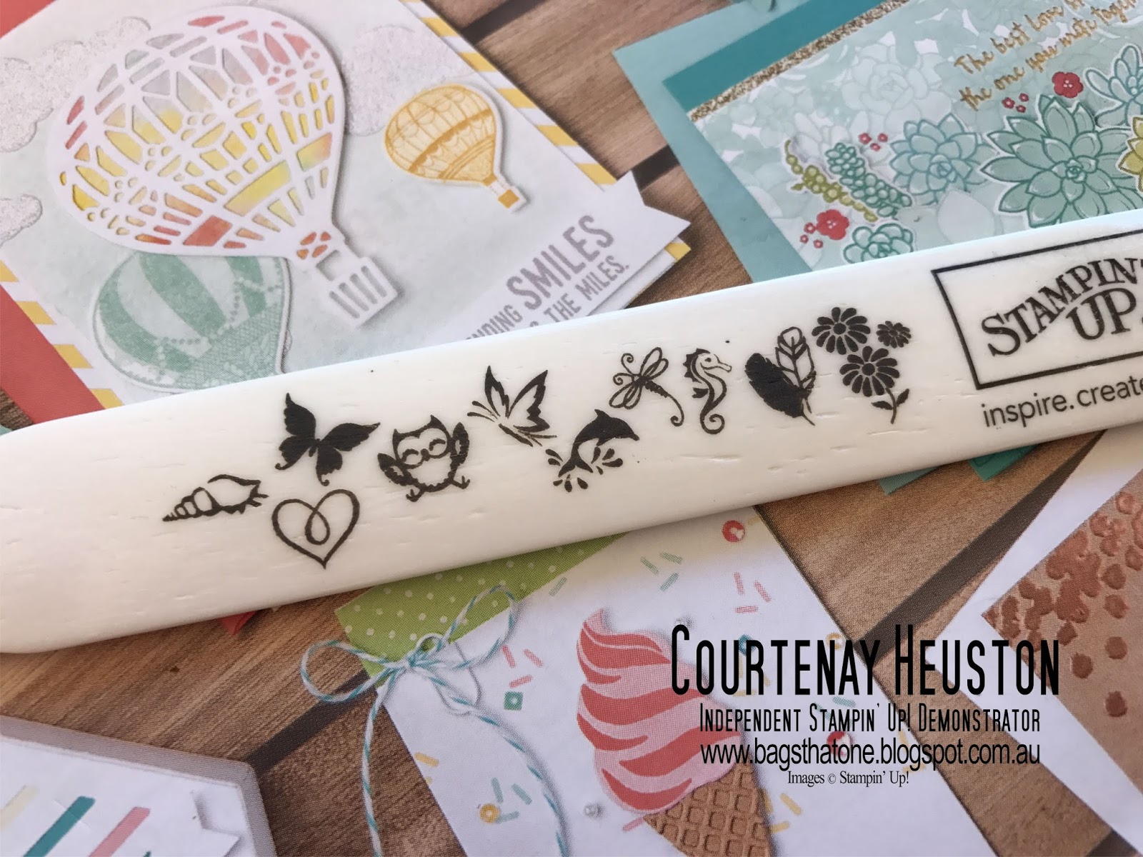 Bags That One! Engraved Bone Folders