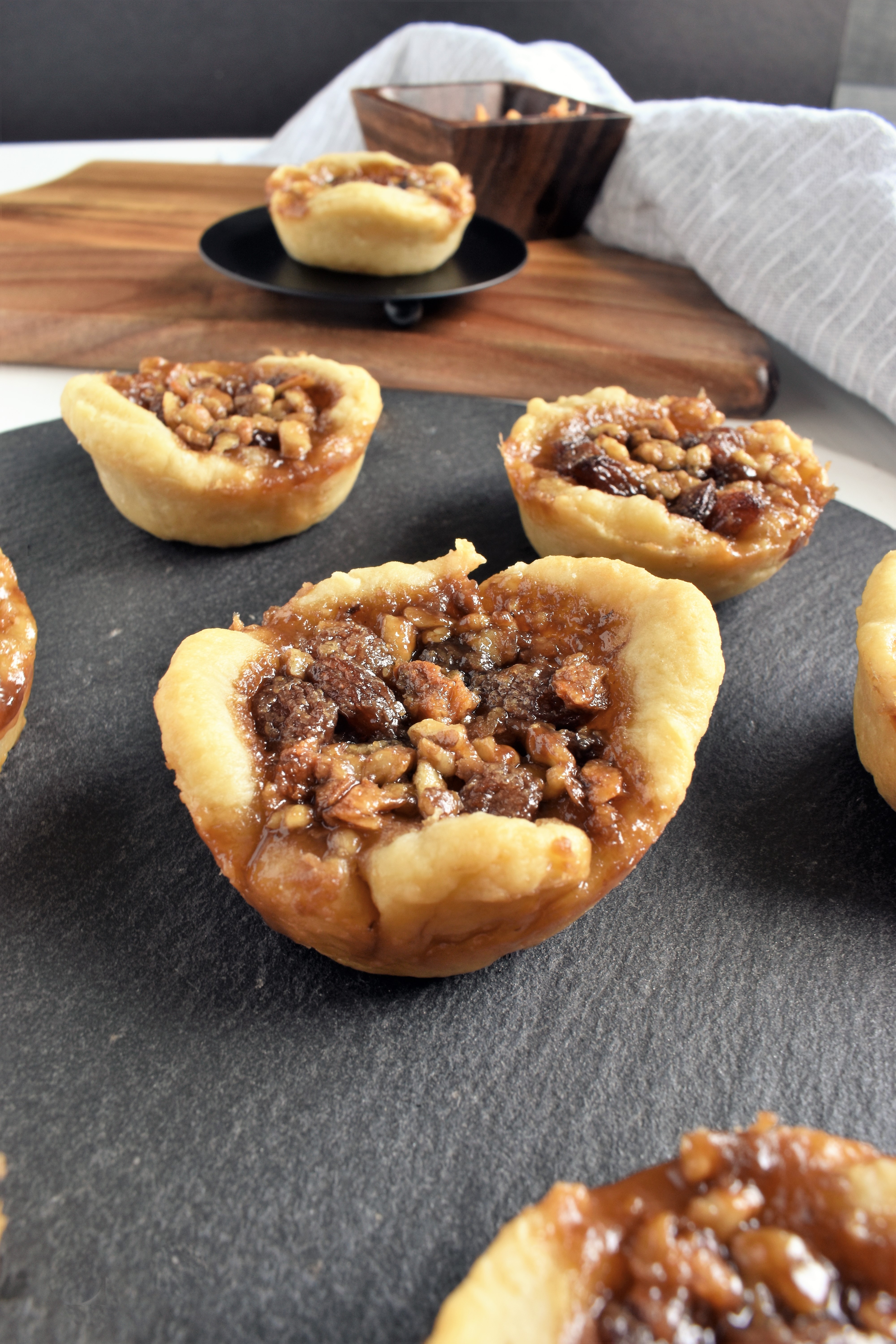 Vegan Butter Tarts with Coconut Bac'n