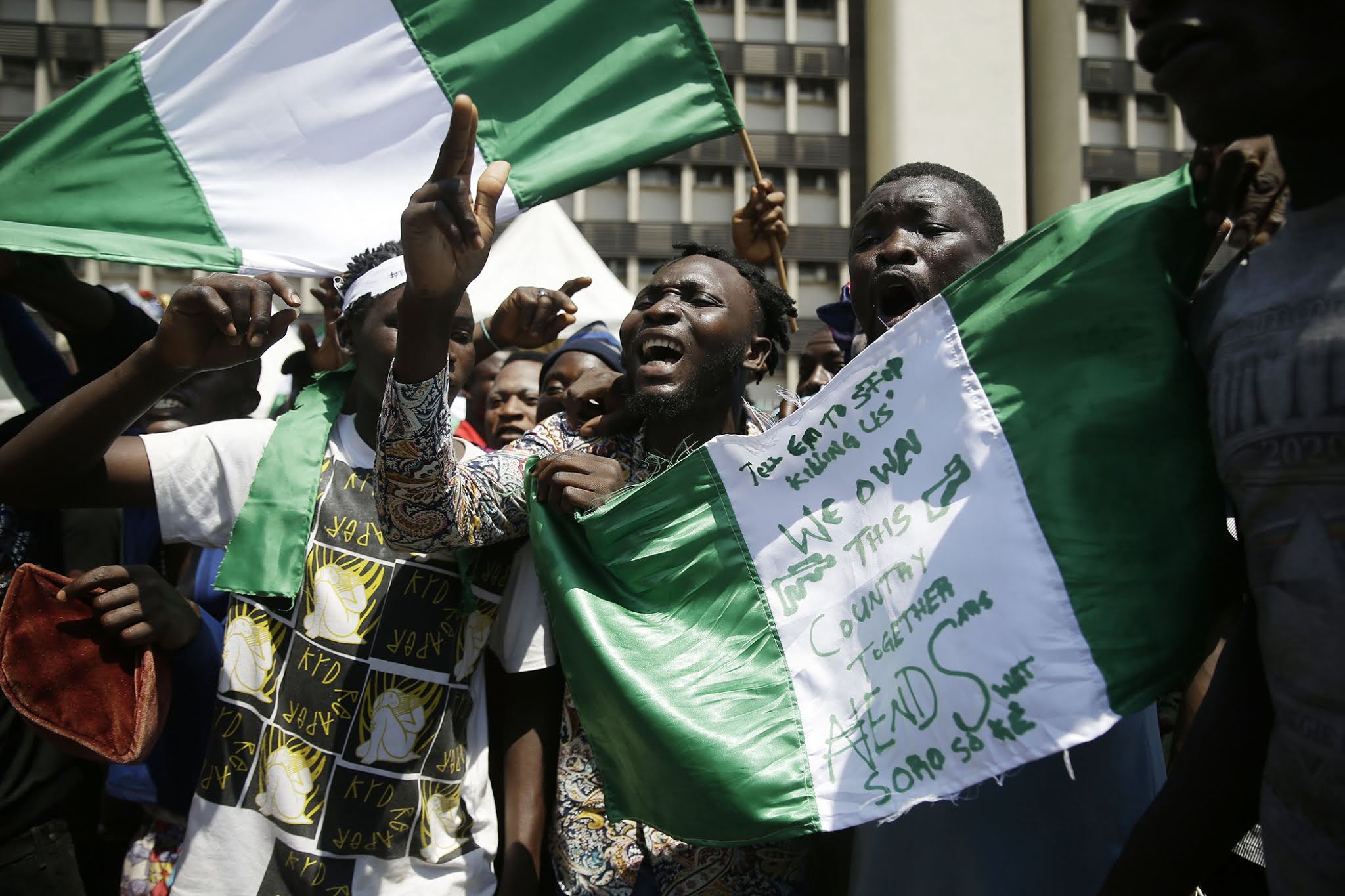 Nigeria Protests: President Buhari Says 69 Killed In Unrest! Nigeria Protests: President Buhari Says 69 Killed In Unrest!