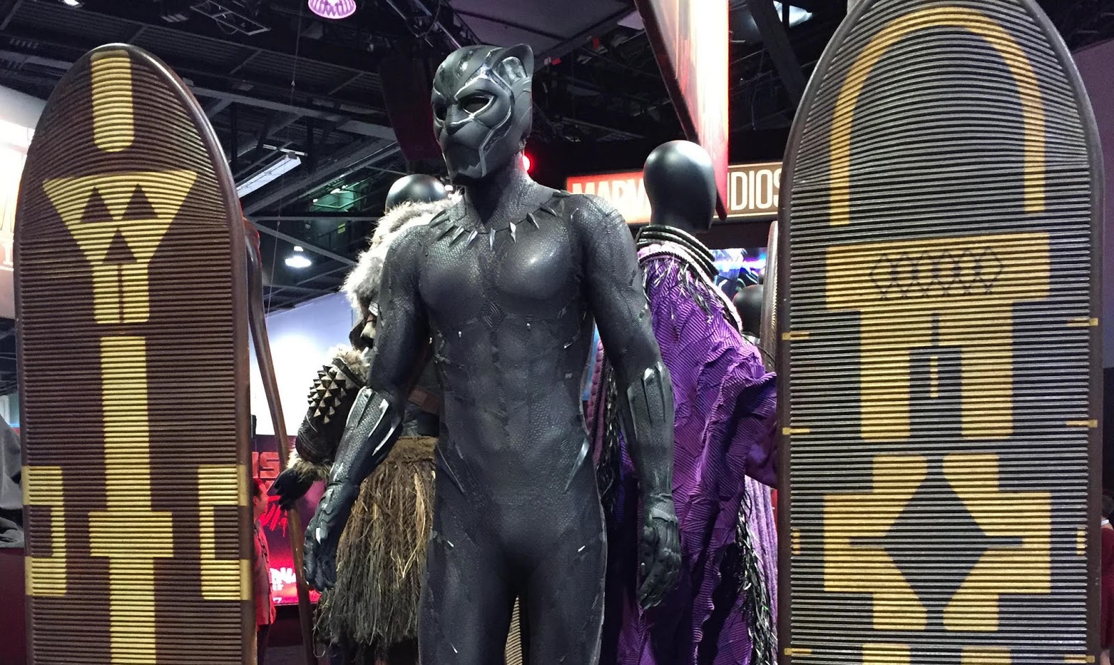 D23 Expo 2017 BLACK PANTHER Costume Photos