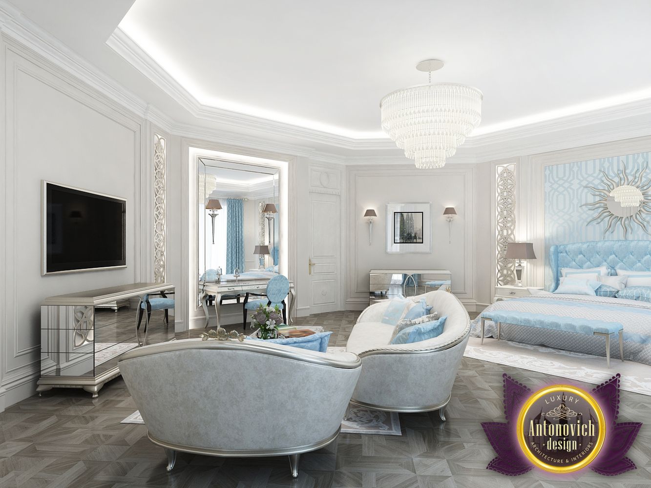 Kenyadesign: Master Bedroom design in Kenya by Luxury Antonovich Design Kenyadesign: Master Bedroom design in Kenya by Luxury Antonovich Design
